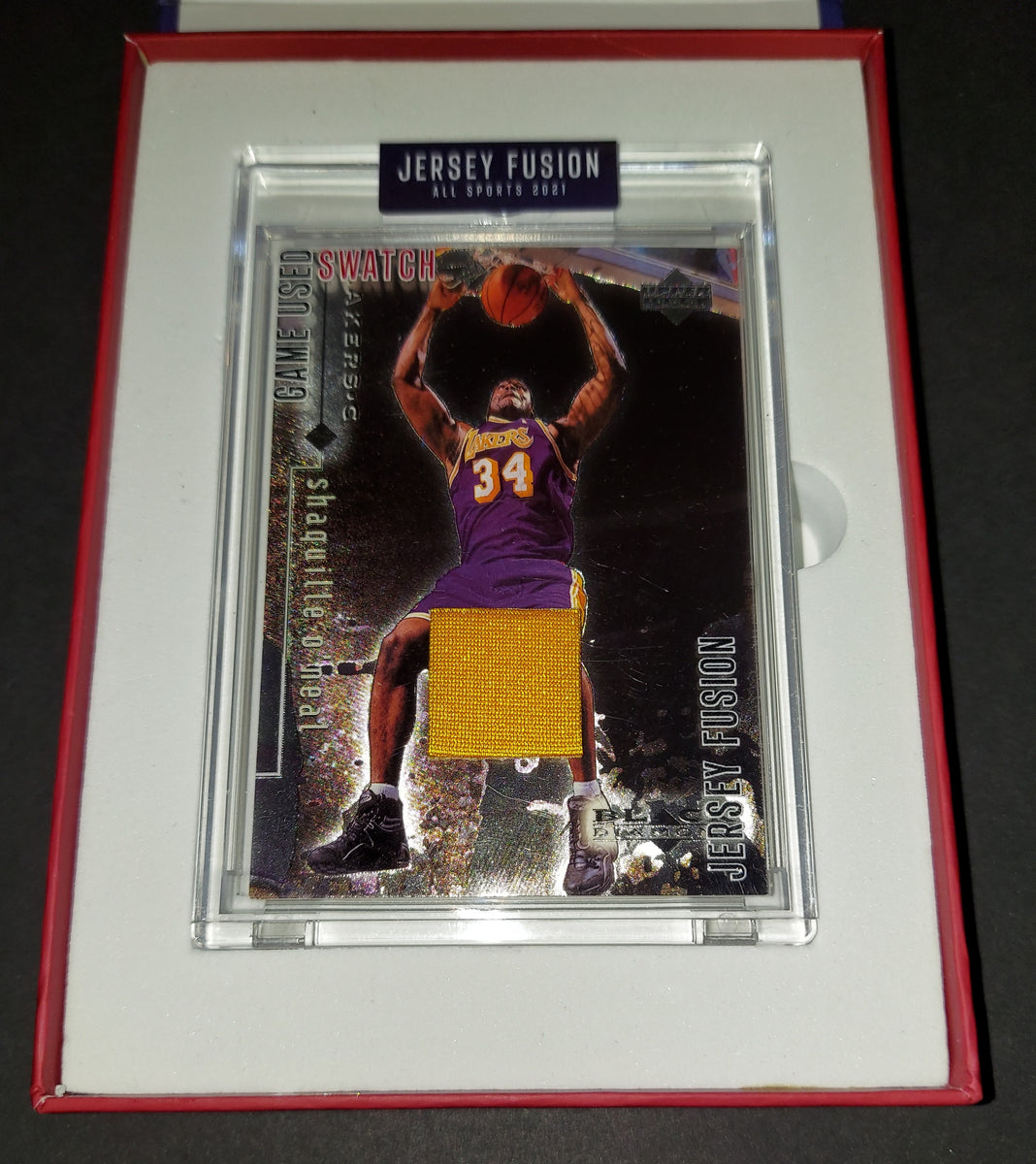 Shaquille O'Neal Trading Card Jersey Fusion 2021 - CharityStars