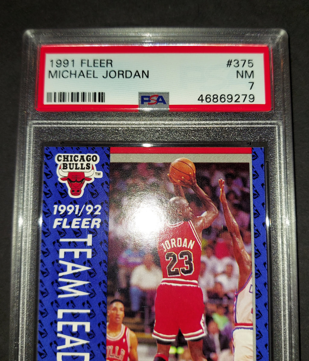 91 fleer jordan best sale