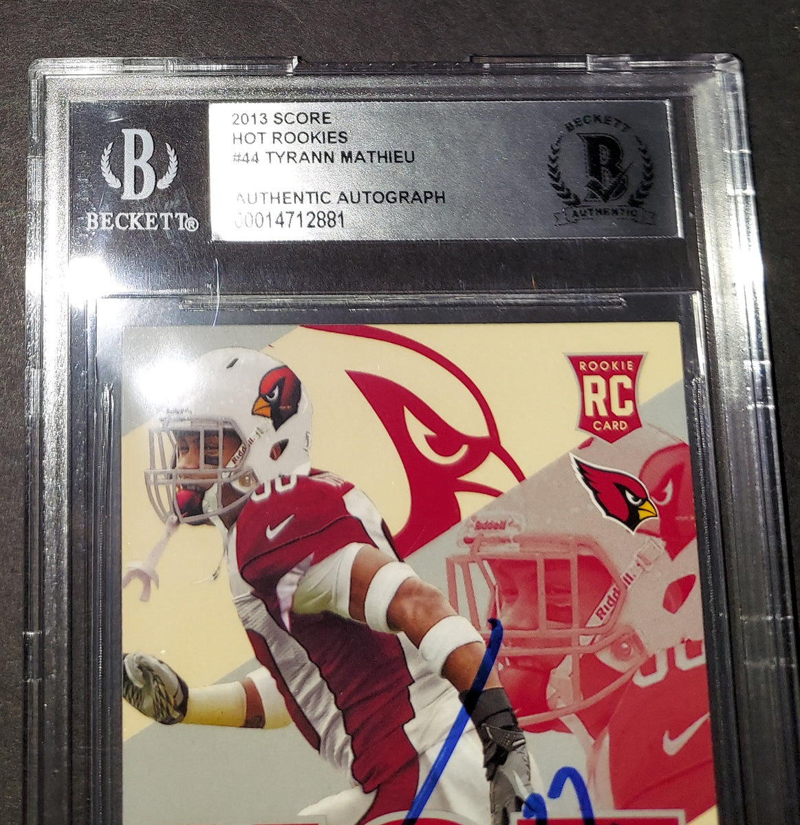 Larry Fitzgerald autographed slabbed card Beckett COA – AZ Autographs and  Collectibles