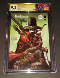 Todd McFarlane autographed Gunslinger Spawn 1 comic CGC slabbed and graded