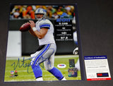 Matthew Stafford autographed 8x10 PSA/DNA COA