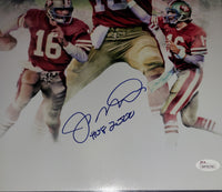 Joe Montana autographed 11x14 JSA Witness COA