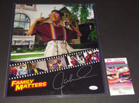 Jaleel White autographed 11x14 JSA Witness COA