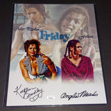 Kathleen Bradley and Angela Means autographed 11x14 JSA Witness COA