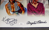 Kathleen Bradley and Angela Means autographed 11x14 JSA Witness COA