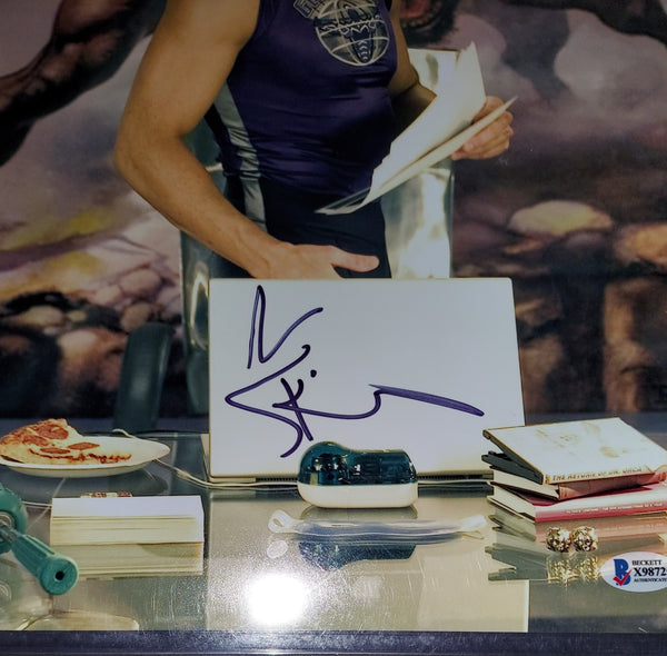 Ben Stiller Autographed Signed Beckett Authentic Dodgeball 8X10 Photo White  Goodman