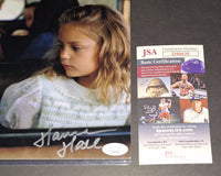 Michael Humphreys and Hanna Hall autographed 8x10 JSA COA