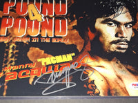 Manny Pacquiao autographed 8x10 PSA/DNA COA