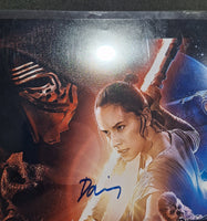 Daisy Ridley autographed 12x18 PSA/DNA COA