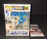 Christopher Lloyd autographed Funko JSA Witness COA