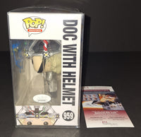 Christopher Lloyd autographed Funko JSA Witness COA