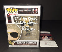 Linda Hamilton autographed Funko JSA COA