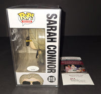 Linda Hamilton autographed Funko JSA COA