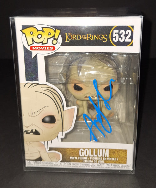 Andy Serkis autographed Funko Beckett COA