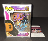 John Kassir and Judy Kuhn autographed Funko JSA COA