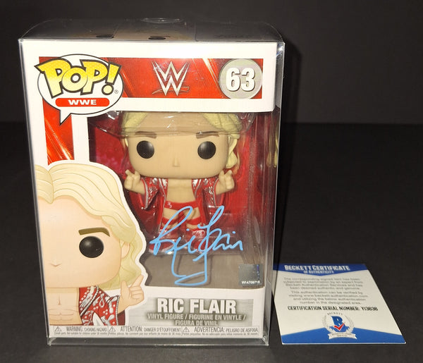 Ric Flair autographed Funko Beckett COA