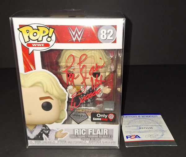 Ric Flair autographed Funko JSA COA