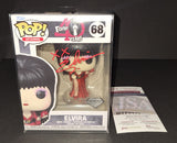 Cassandra Peterson Elvira autographed Funko JSA Witness COA