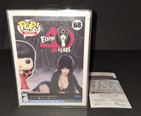 Cassandra Peterson Elvira autographed Funko JSA Witness COA