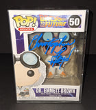 Christopher Lloyd autographed Funko Beckett COA