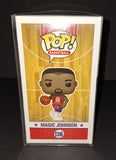 Magic Johnson autographed Funko Beckett Witness COA