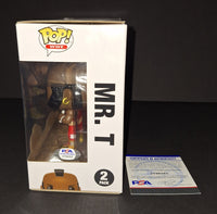 Hulk Hogan autographed Funko PSA COA