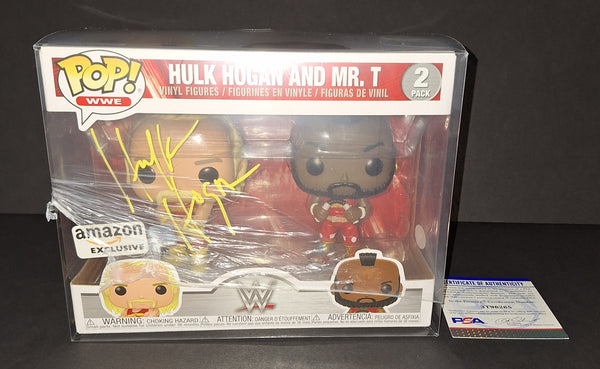 Hulk Hogan autographed Funko PSA COA