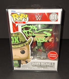 Shawn Michaels autographed Funko Beckett Witness COA