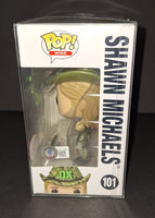 Shawn Michaels autographed Funko Beckett Witness COA