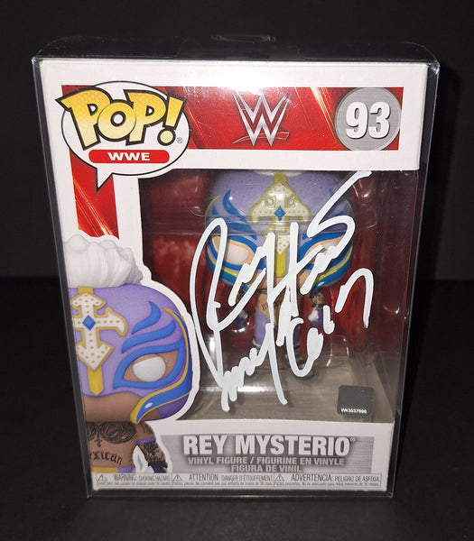 Rey Mysterio autographed Funko Beckett COA