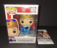 Jerry Lawler autographed Funko JSA COA