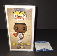 Shaquille O'Neal autographed Funko Beckett COA