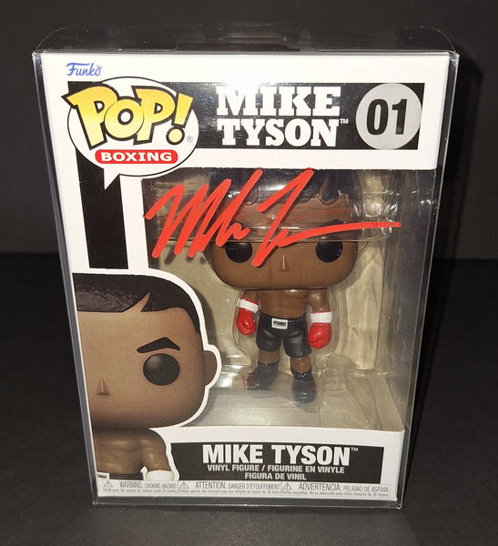 Mike Tyson autographed Funko Beckett COA