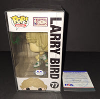 Larry Bird autographed Funko PSA COA