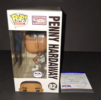 Penny Hardaway autographed Funko PSA COA