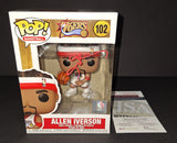 Allen Iverson autographed Funko JSA Witness COA