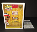 Allen Iverson autographed Funko JSA Witness COA