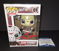 Tom Savini autographed Funko Beckett Witness COA