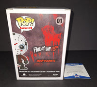 Tom Savini autographed Funko Beckett Witness COA