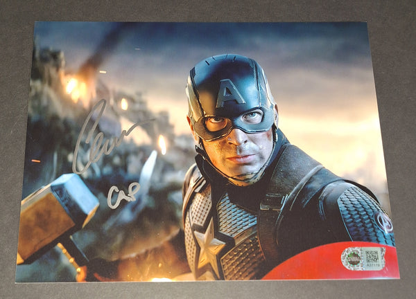 Chris Evans autographed 8x10 SWAU COA