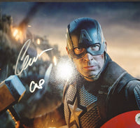 Chris Evans autographed 8x10 SWAU COA