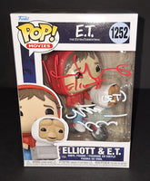 Henry Thomas and Matthew DeMeritt autographed Funko Beckett COA