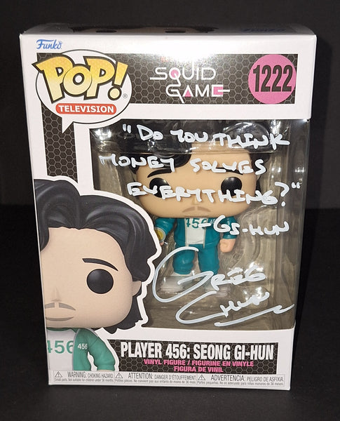 Greg Chun autographed Funko Beckett COA