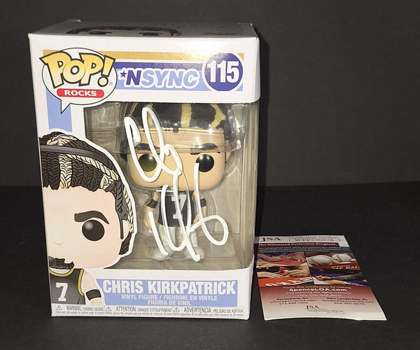 Chris Kirkpatrick autographed Funko JSA COA