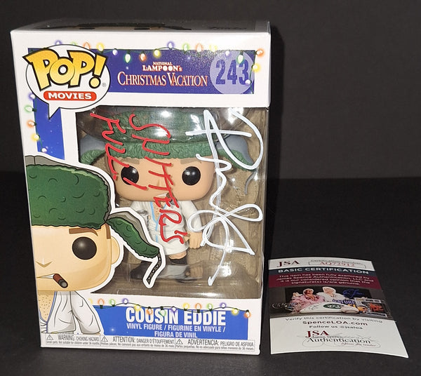 Randy Quaid autographed Funko JSA COA