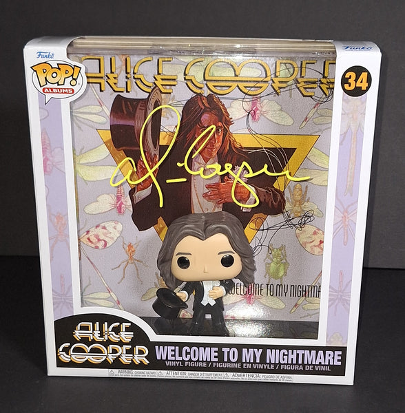 Alice Cooper autographed Funko Beckett COA