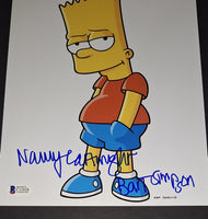 Nancy Cartwright autographed 8x10 Beckett COA