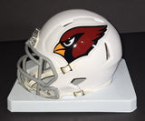 Zaven Collins autographed Arizona Cardinals mini helmet Beckett Witness COA