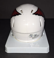 Zaven Collins autographed Arizona Cardinals mini helmet Beckett Witness COA