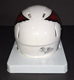 Zaven Collins autographed Arizona Cardinals mini helmet Beckett Witness COA